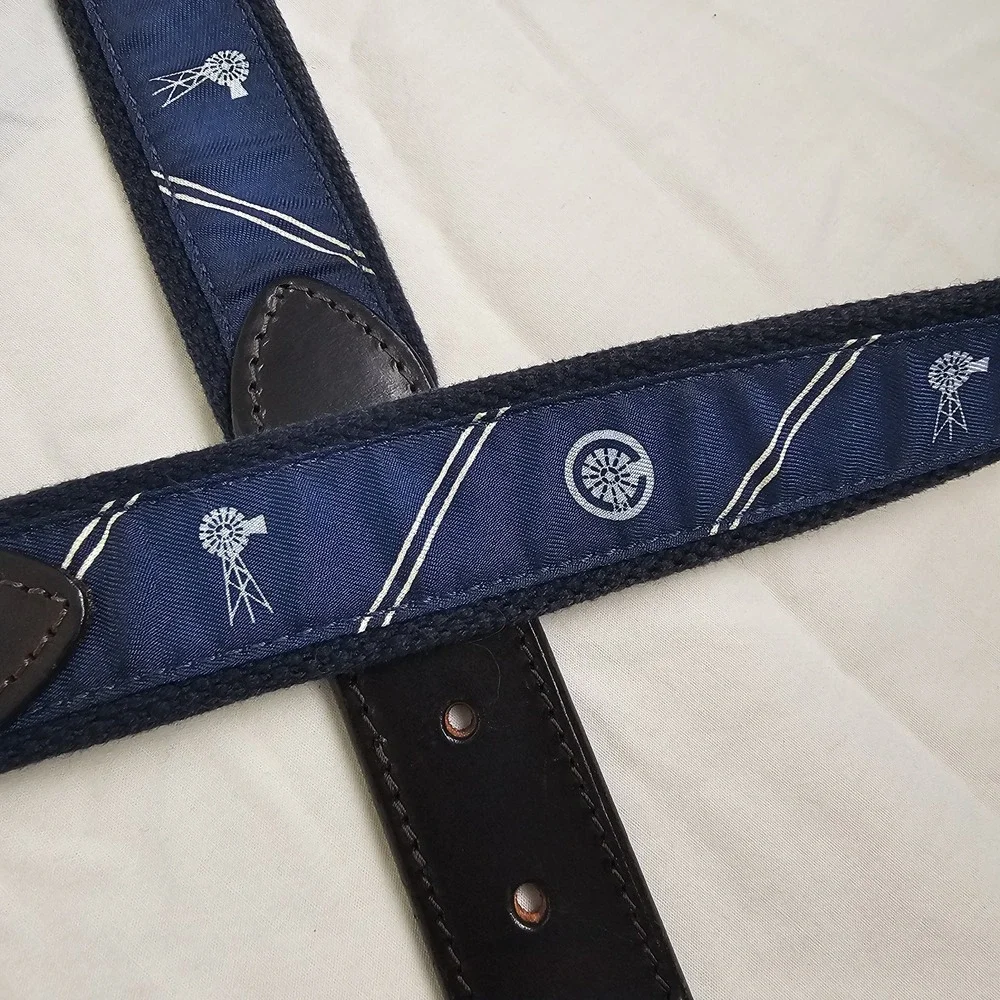 VINEYARD VINES RYDER CUP 2020 WHISTLING STRAITS GOLF BELT Mens Size 40 Navy Blue